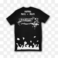 t恤白色袖标字体t恤设计-空若网 t恤白色袖标字体t恤设计-空若网