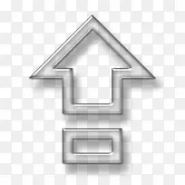 电脑箭头图标三维计算机图形三角形箭头白色-空若网 电脑箭头图标三维计算机图形三角形箭头白色-空若网