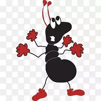 黑花园蚂蚁群剪贴画昆虫-空若网 黑花园蚂蚁群剪贴画昆虫-空若网