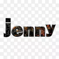 品牌标志字体-珍妮-空若网 品牌标志字体-珍妮-空若网
