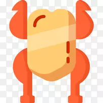 动物剪贴画-烤鸡-空若网 动物剪贴画-烤鸡-空若网