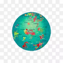 世界圈有机体绿松石圈-空若网 世界圈有机体绿松石圈-空若网