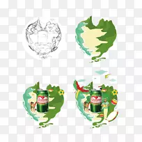 叶花盆设计-空若网 叶花盆设计-空若网