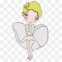 卡通插图.门罗手绘卡通版-空若网 卡通插图.门罗手绘卡通版-空若网