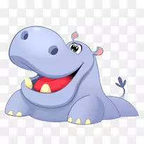 河马卡通-卡通河马-空若网 河马卡通-卡通河马-空若网