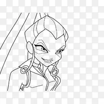 手指脸颊素描-空若网 手指脸颊素描-空若网