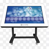 电脑显示器多点触控触摸屏倾斜桌面显示台-空若网 电脑显示器多点触控触摸屏倾斜桌面显示台-空若网