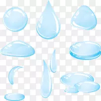 水液蓝-水滴png图像-空若网 水液蓝-水滴png图像-空若网