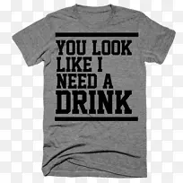 t恤连帽衫服船员颈上周末饮料-空若网 t恤连帽衫服船员颈上周末饮料-空若网