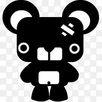 鼻子白色卡通食肉剪贴画-秋叶树-空若网 鼻子白色卡通食肉剪贴画-秋叶树-空若网