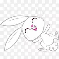 线艺术眼动画剪贴画兔-空若网 线艺术眼动画剪贴画兔-空若网