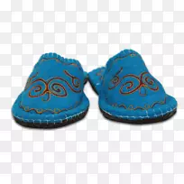 拖鞋行走绿松石-空若网 拖鞋行走绿松石-空若网