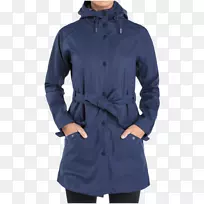 钴蓝大衣雨衣-空若网 钴蓝大衣雨衣-空若网