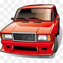 卡通汽车元素-空若网 卡通汽车元素-空若网