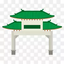 下载adobe插图-庙宇城门-空若网 下载adobe插图-庙宇城门-空若网