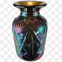 Riihim ki花瓶嘉年华玻璃钴蓝花瓶-空若网 Riihim ki花瓶嘉年华玻璃钴蓝花瓶-空若网