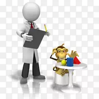 观察科学剪贴画-空若网 观察科学剪贴画-空若网