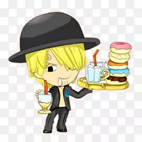 艺术美酒三吉猴D.卢菲一件水彩画茶会-空若网 艺术美酒三吉猴D.卢菲一件水彩画茶会-空若网