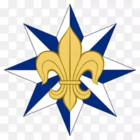 线条对称罗盘玫瑰夹艺术线-空若网 线条对称罗盘玫瑰夹艺术线-空若网