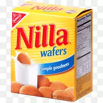 香蕉布丁Nilla晶片纳贝斯克饼干-空若网 香蕉布丁Nilla晶片纳贝斯克饼干-空若网