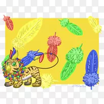 开花植物卡通字体-空若网 开花植物卡通字体-空若网