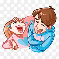 贴纸情侣爱剪贴画-情侣-空若网 贴纸情侣爱剪贴画-情侣-空若网