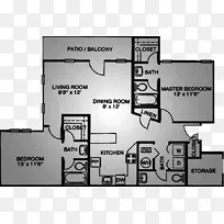 奥斯特尔桦树落地公寓出租平面图-公寓-空若网 奥斯特尔桦树落地公寓出租平面图-公寓-空若网