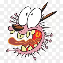 尤斯塔斯·巴格奇卡通网络电视节目-勇气-胆小的狗-空若网 尤斯塔斯·巴格奇卡通网络电视节目-勇气-胆小的狗-空若网