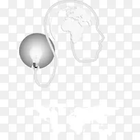 白色黑色图案地球科技智慧-空若网 白色黑色图案地球科技智慧-空若网