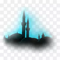 动画-蓝色梦幻城堡-空若网 动画-蓝色梦幻城堡-空若网