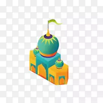 Adobe插画-教堂-空若网 Adobe插画-教堂-空若网