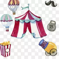 元素,香港马戏团下载-水彩画马戏团-空若网 元素,香港马戏团下载-水彩画马戏团-空若网