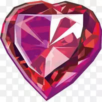 宝石载体-心红宝石材料-空若网 宝石载体-心红宝石材料-空若网