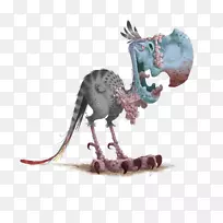 鳄鱼模型纸概念艺术动画-恐龙骨架-空若网 鳄鱼模型纸概念艺术动画-恐龙骨架-空若网