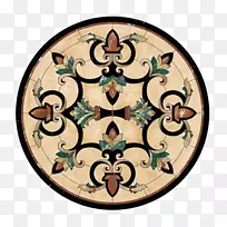 地板纹章水射流切割机马赛克设计-空若网 地板纹章水射流切割机马赛克设计-空若网