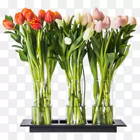 花卉设计郁金香切花花瓶-郁金香-空若网 花卉设计郁金香切花花瓶-郁金香-空若网