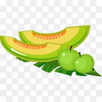 卡通夏日水果-夏季水果瓜-空若网 卡通夏日水果-夏季水果瓜-空若网
