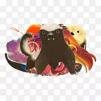 鼻子毛绒动物和可爱的玩具-女士。-空若网 鼻子毛绒动物和可爱的玩具-女士。-空若网