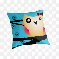 投掷枕头猫头鹰垫长方形-猫头鹰-空若网 投掷枕头猫头鹰垫长方形-猫头鹰-空若网
