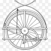 自行车车轮线艺术圈画边四条腿桌-空若网 自行车车轮线艺术圈画边四条腿桌-空若网
