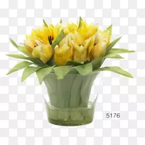 花卉设计花束玻璃人造花黄色百合玻璃装饰软件安装-空若网 花卉设计花束玻璃人造花黄色百合玻璃装饰软件安装-空若网