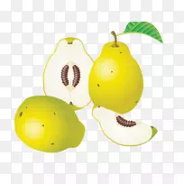 梨果剪贴画-木瓜-空若网 梨果剪贴画-木瓜-空若网