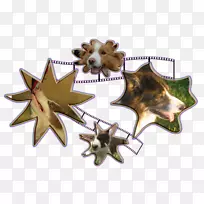 圣诞节装饰动物-圣诞节-空若网 圣诞节装饰动物-圣诞节-空若网