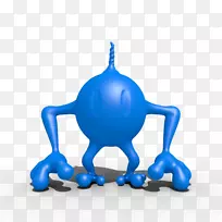 蓝色玩具设计师-蓝色笑脸玩具-空若网 蓝色玩具设计师-蓝色笑脸玩具-空若网