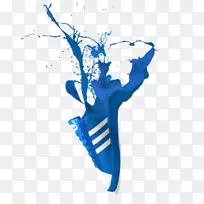 蓝色阿迪达斯运动鞋.蓝色鞋-空若网 蓝色阿迪达斯运动鞋.蓝色鞋-空若网