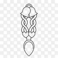 白线艺术手指角字体角-空若网 白线艺术手指角字体角-空若网