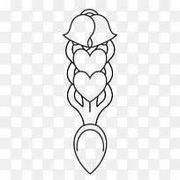 白线手指体珠宝剪贴画线-空若网 白线手指体珠宝剪贴画线-空若网