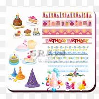 食品蛋糕装饰剪贴画-生日-空若网 食品蛋糕装饰剪贴画-生日-空若网