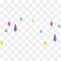 三角形花纹宝石垂饰-空若网 三角形花纹宝石垂饰-空若网