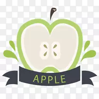 果汁奥格里斯水果标识-苹果素描-空若网 果汁奥格里斯水果标识-苹果素描-空若网